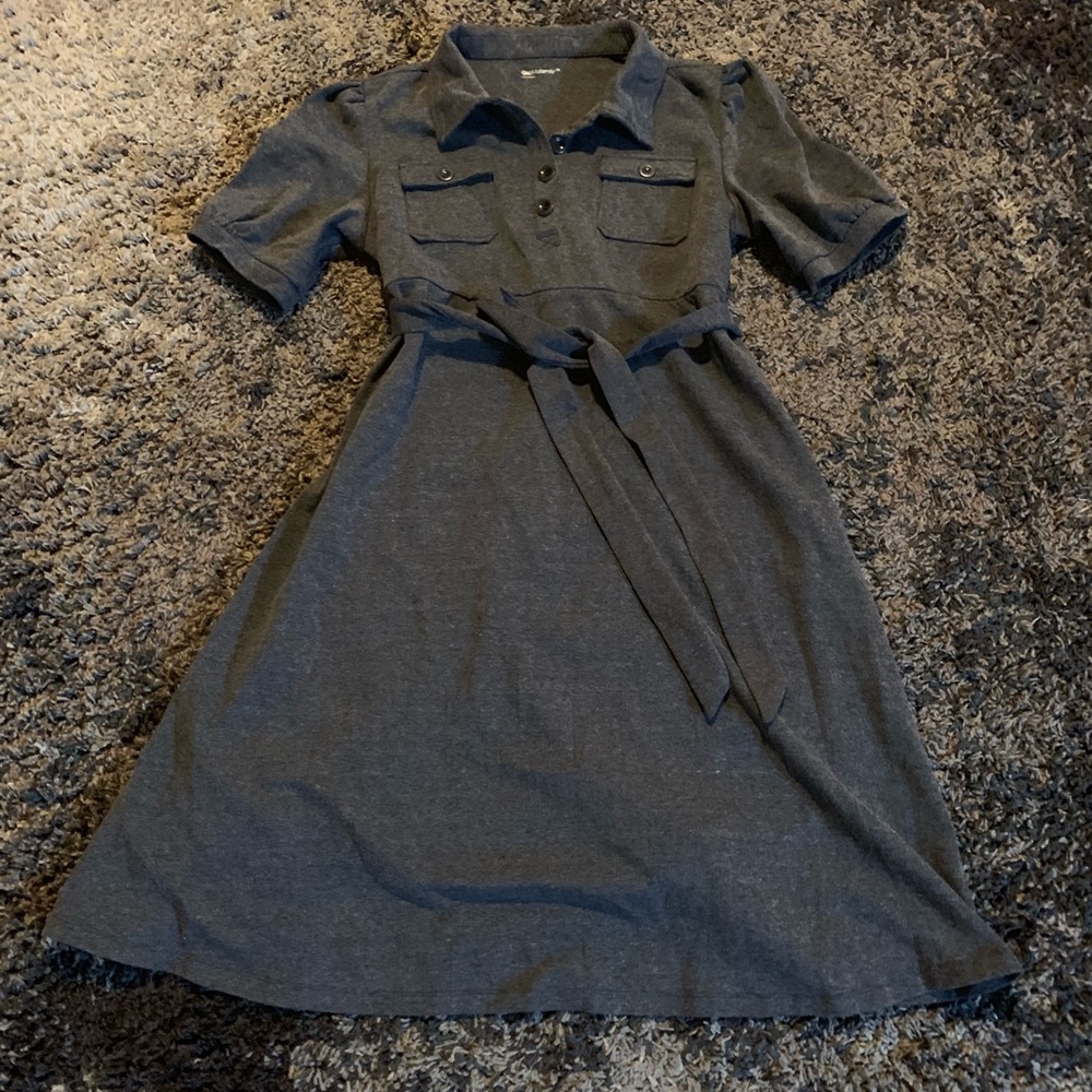 GAP Maternity Grey Dress with tie